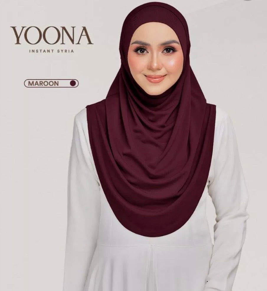 [PO] Yoona Instant Syria Sarung Hijab