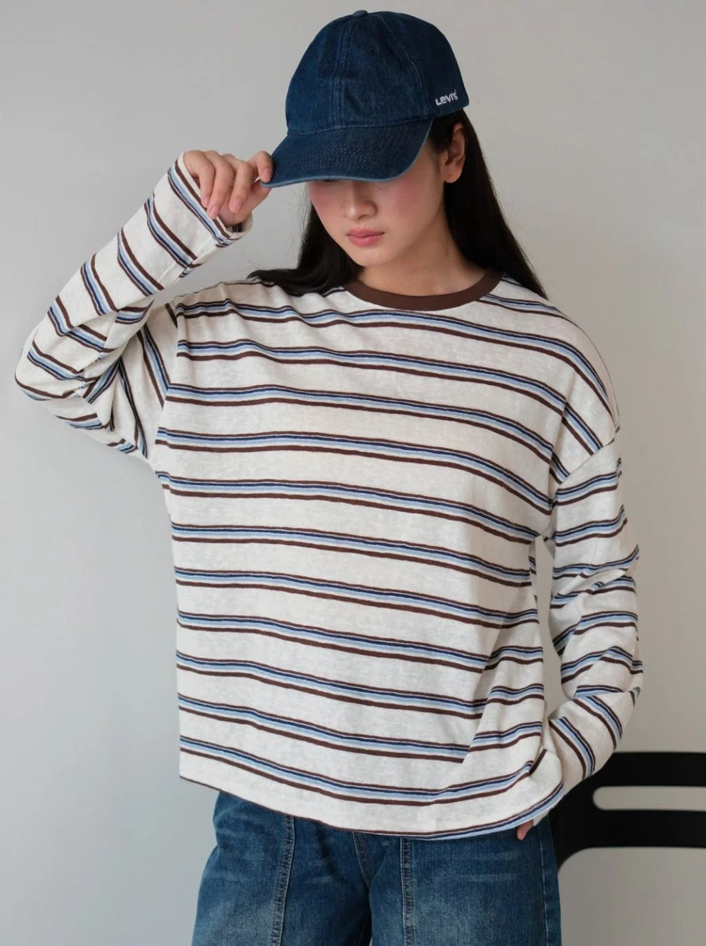 [PO] Enda Stripe Knit