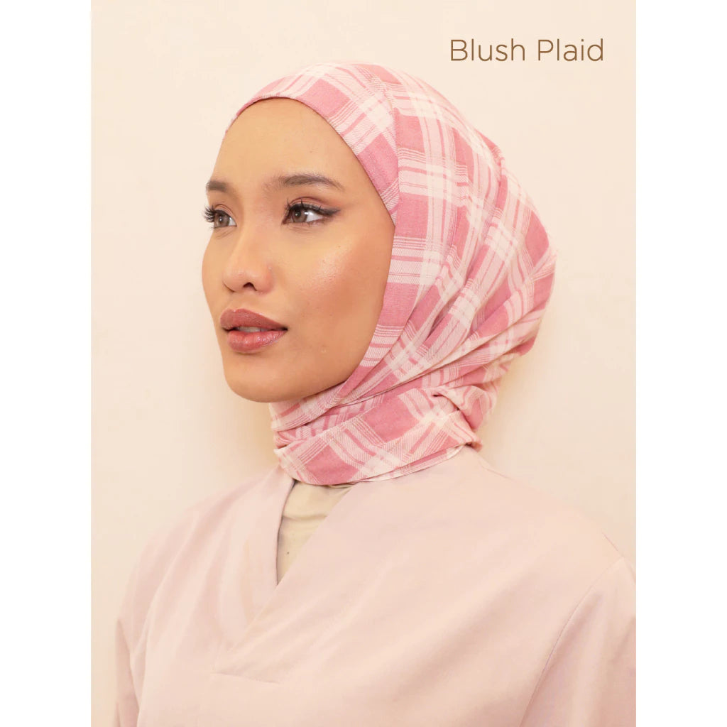 [PO] Leia Printed Hijab w/ Attached Inner