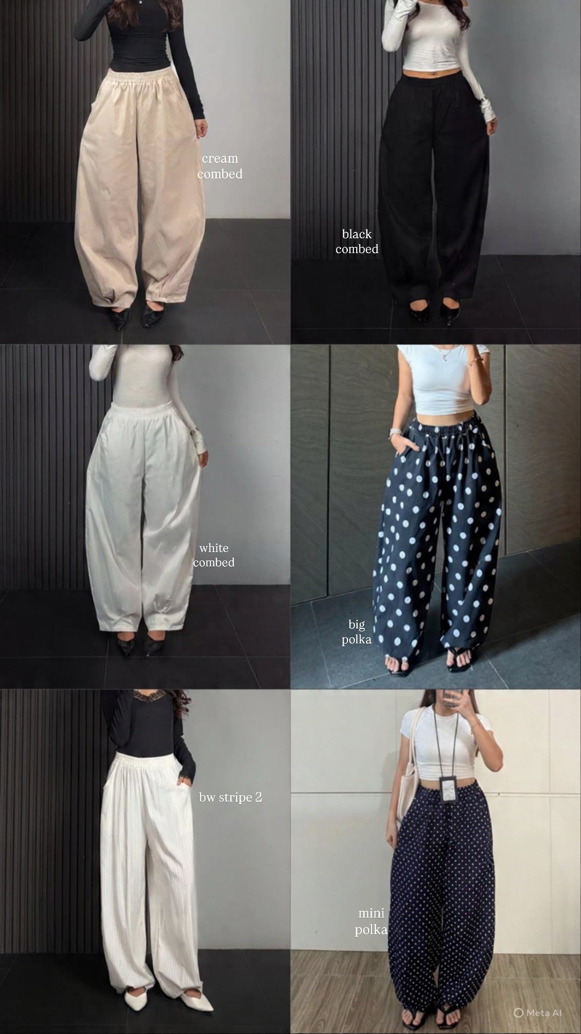 [PO] Paige Barrel Pants