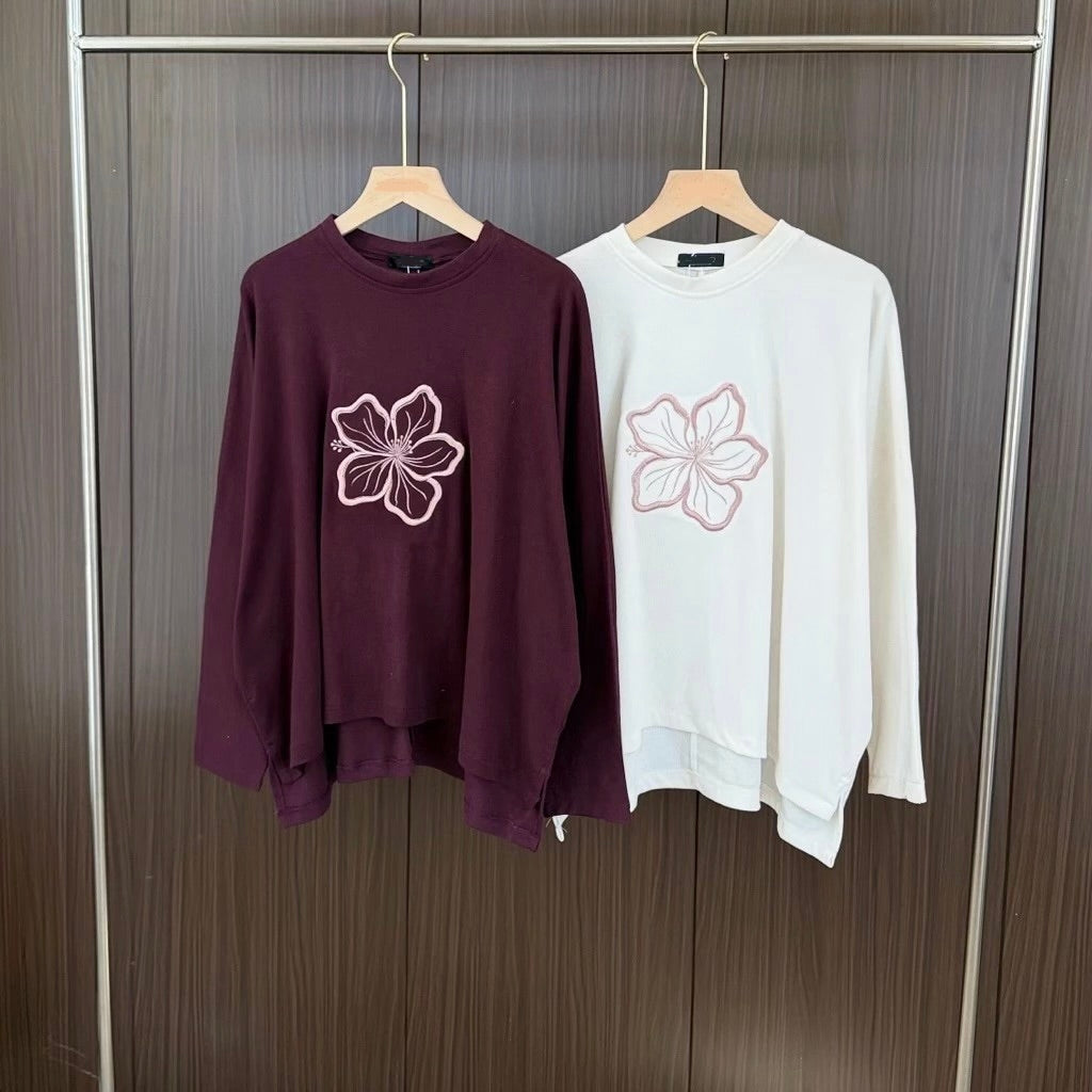 [PO] Rose Batwing Top