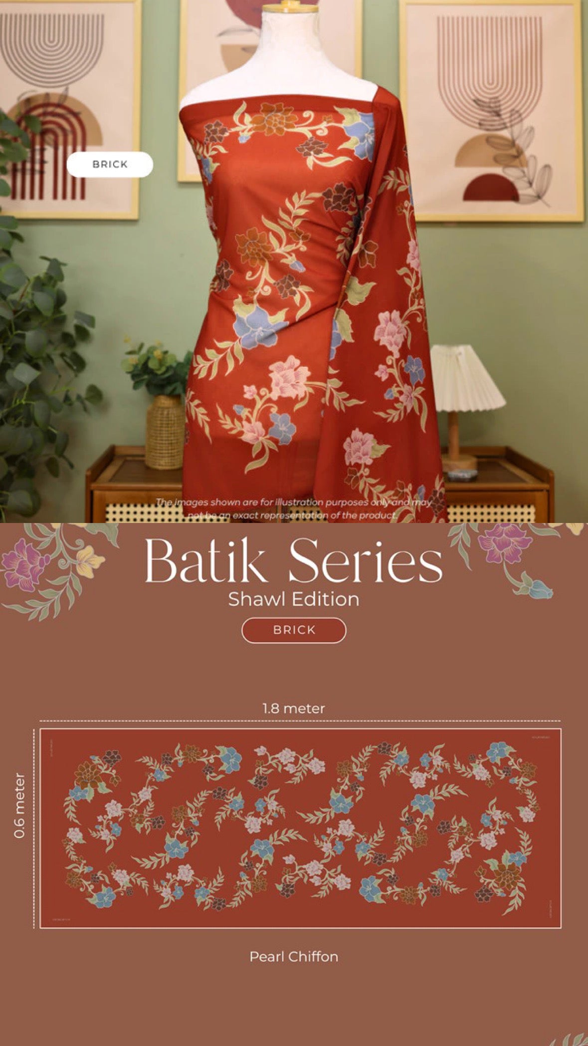 [PO] Leanne Batik Shawl