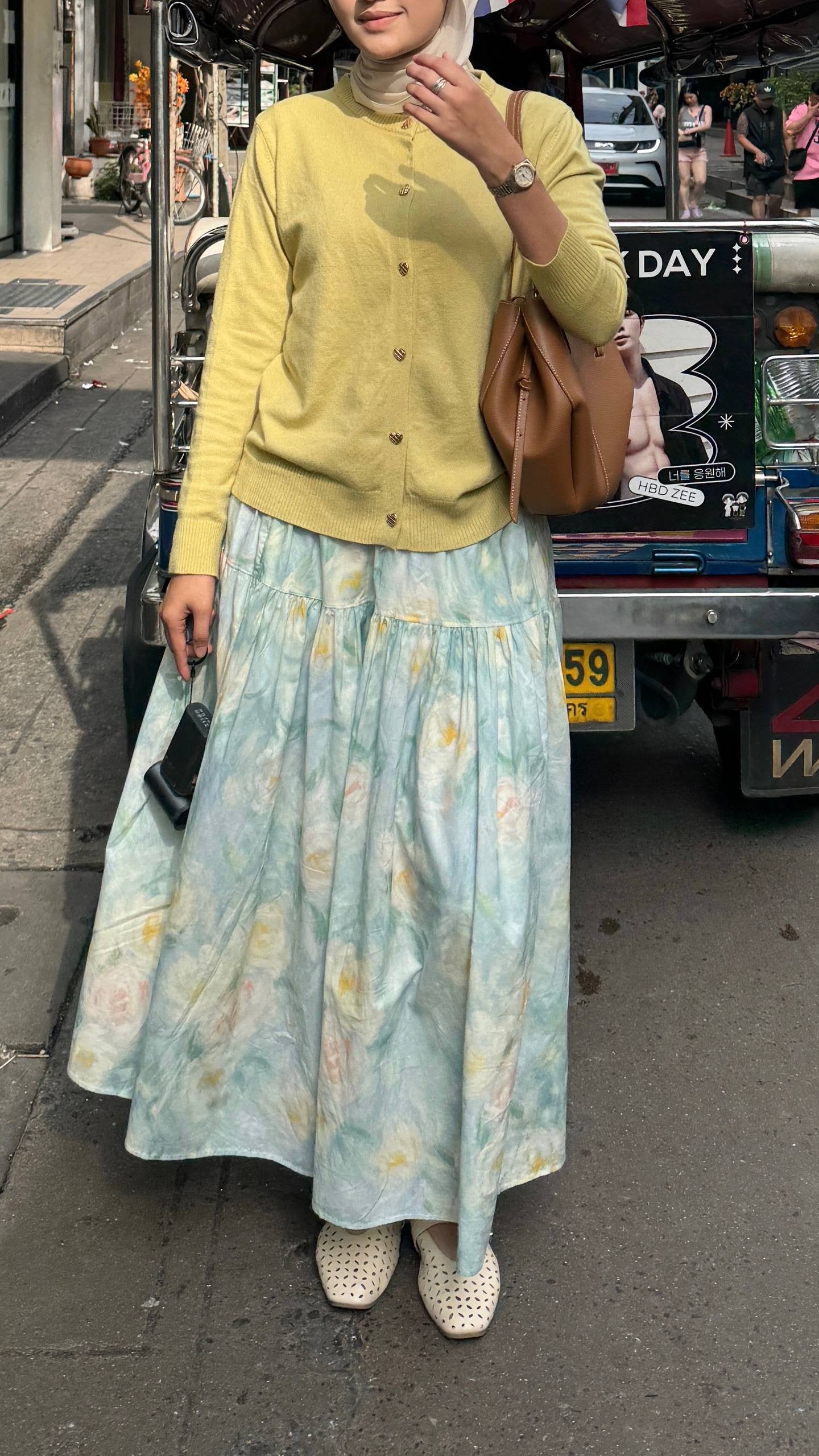 [PO] Floral Skirt