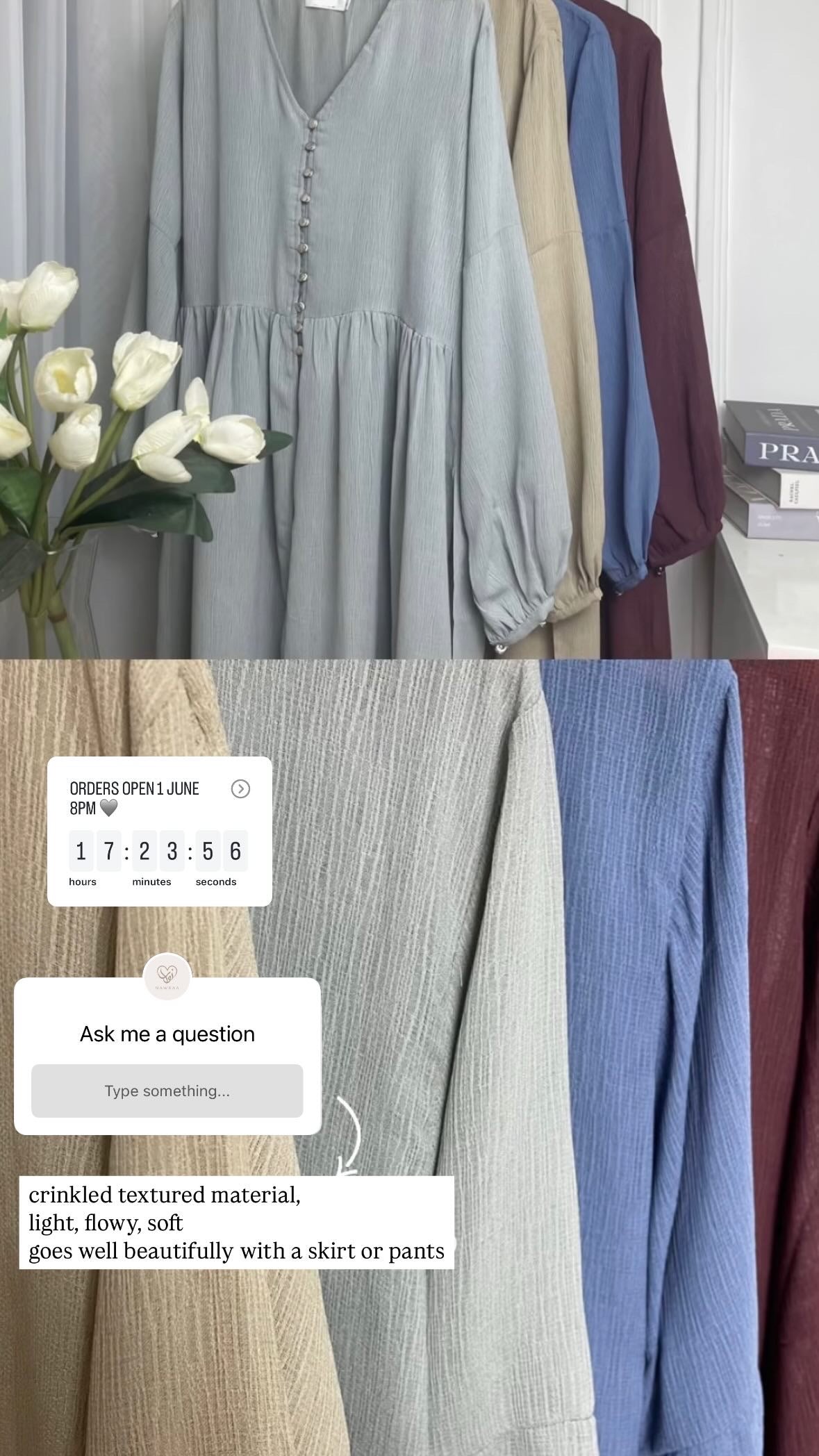 [PO] Aruna Tunic Outer