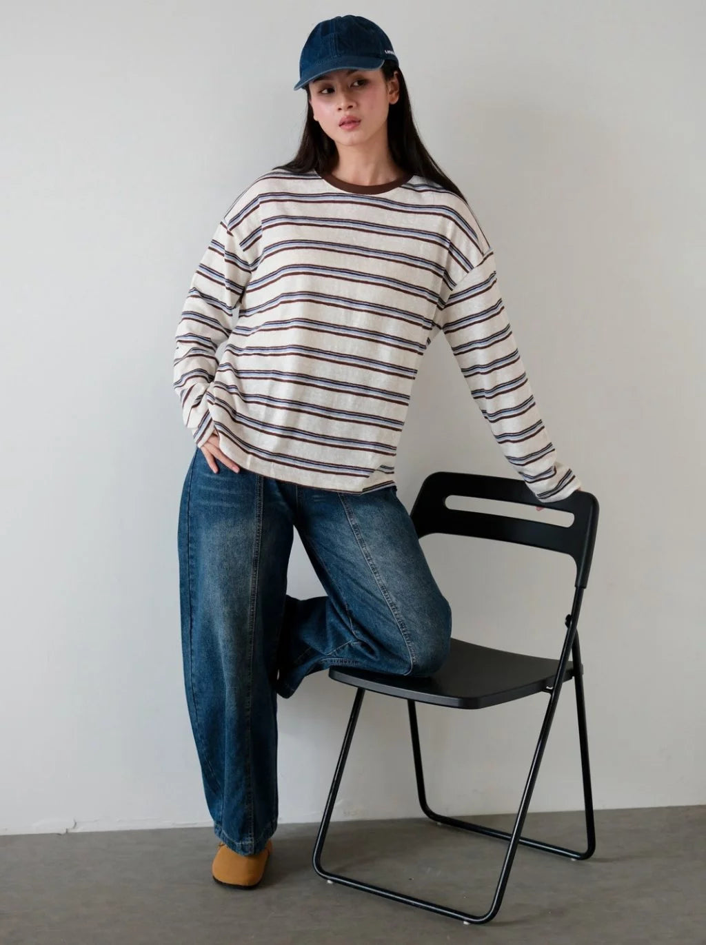 [PO] Enda Stripe Knit