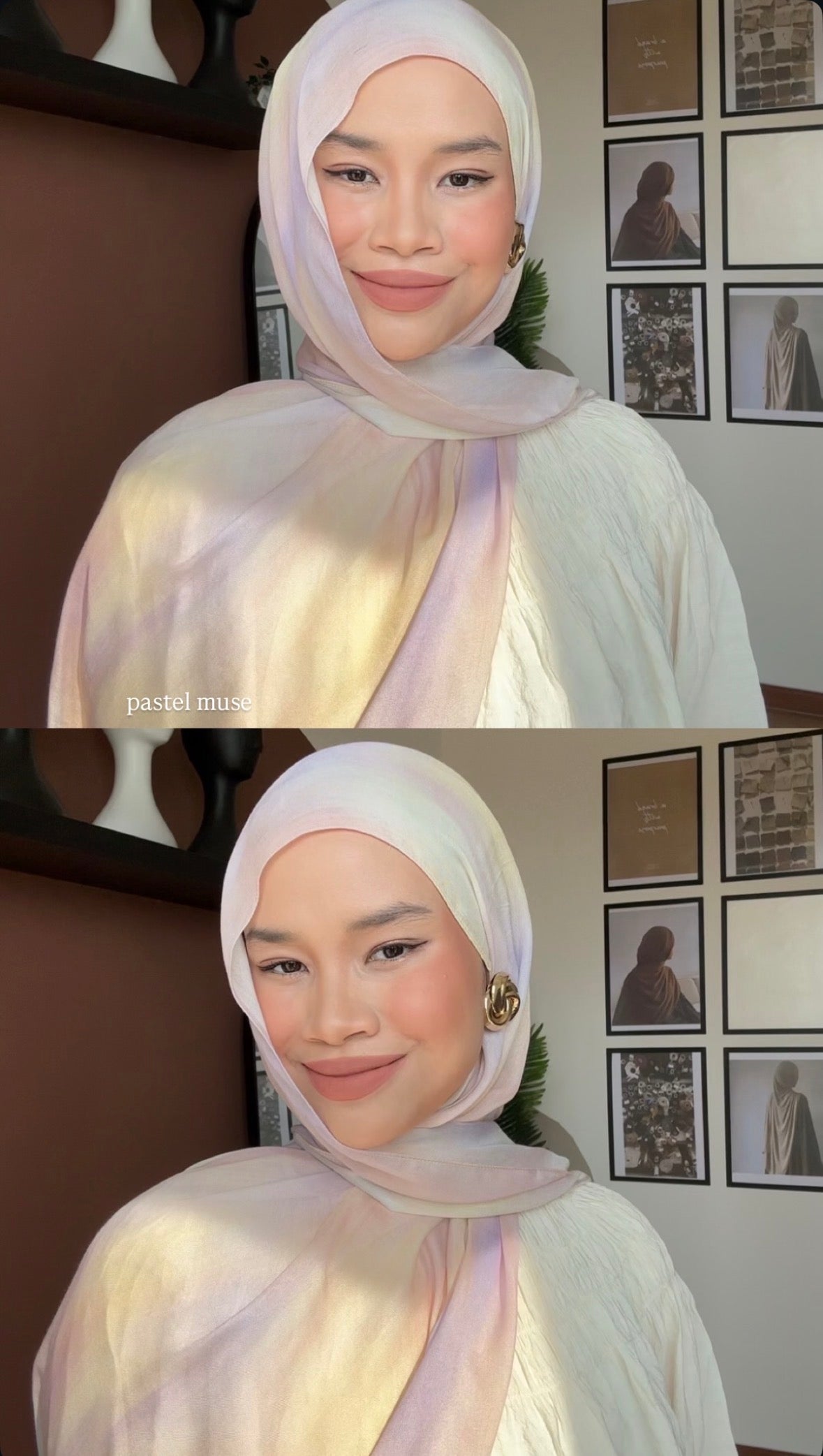 [PO] Pastel Modal Shawl