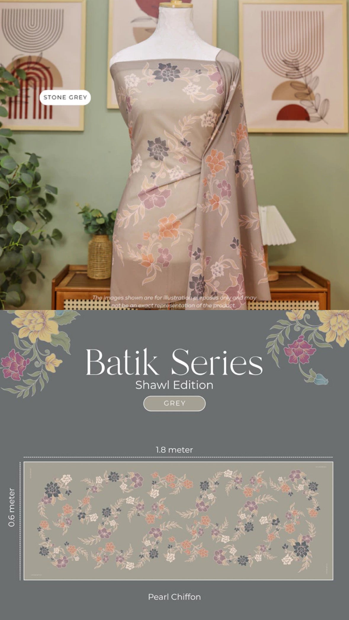 [PO] Leanne Batik Shawl