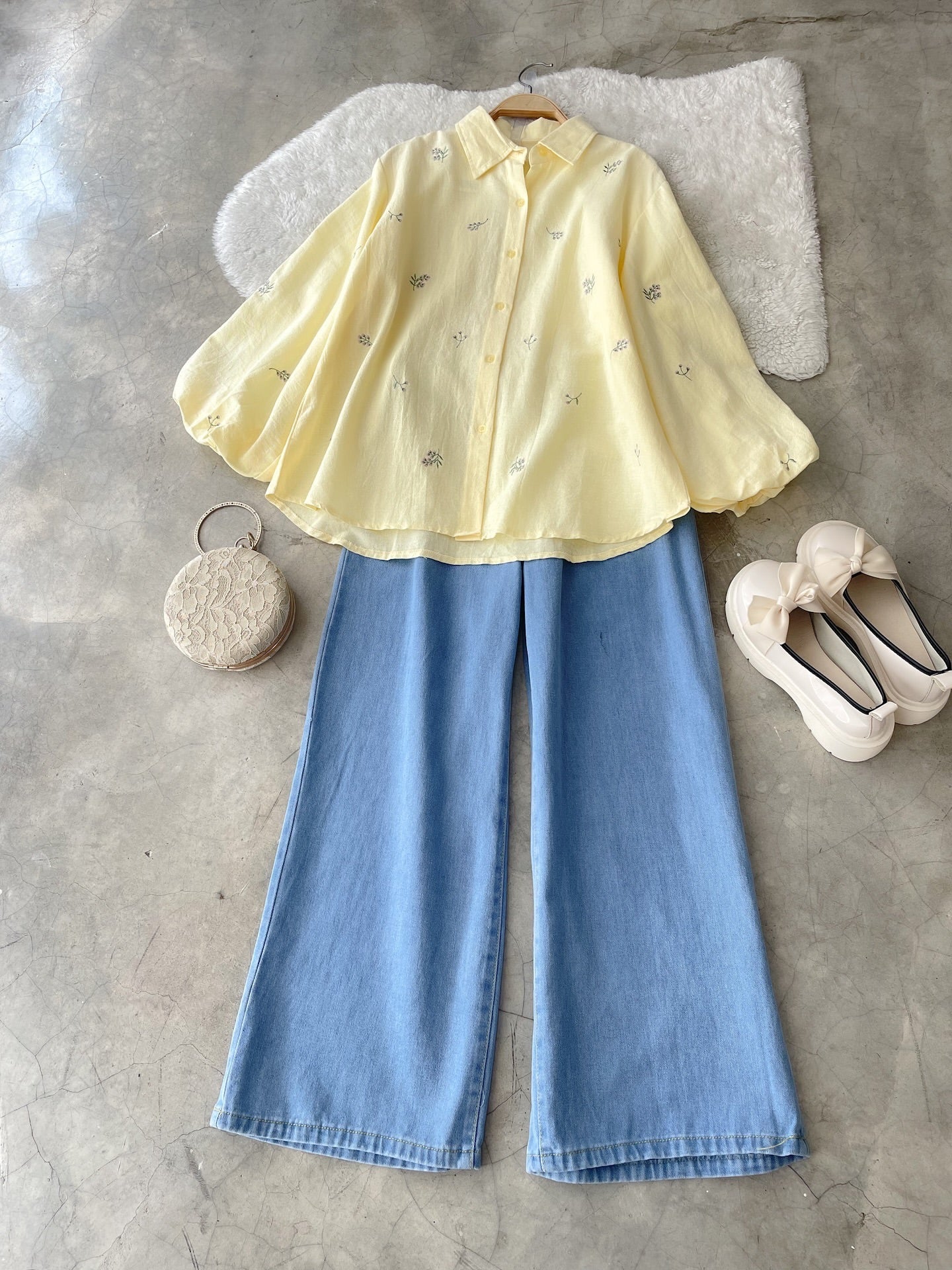 [PO] Noor Embroidery Shirt