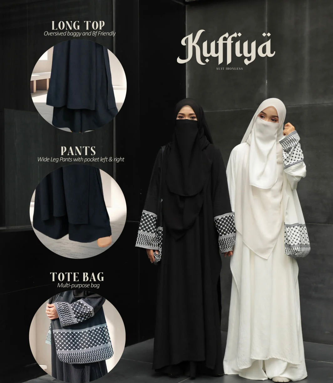 [PO] Kuffiya Pants Set