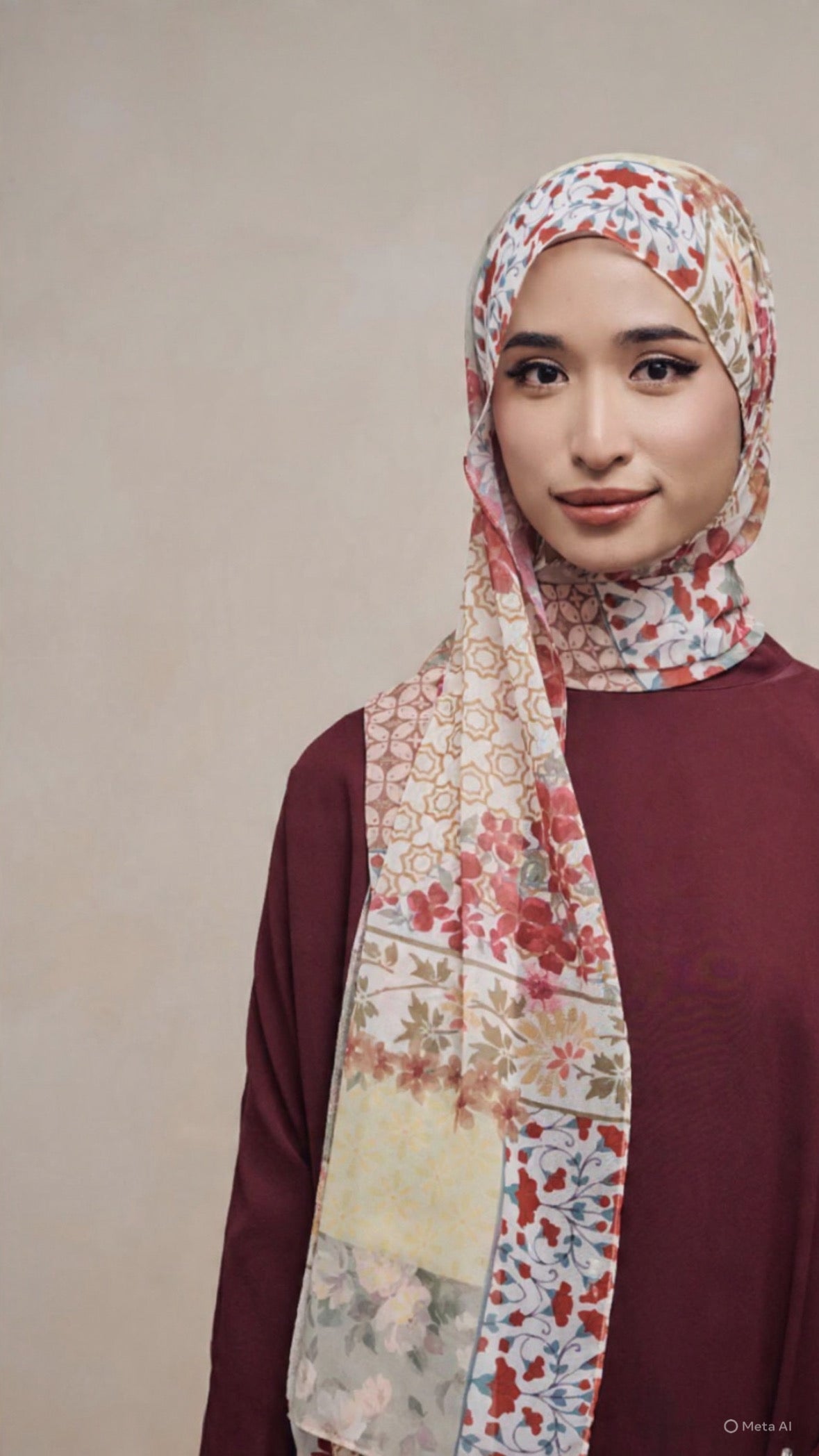 [PO] Elsie Instant Shawl / Bawal w Inner