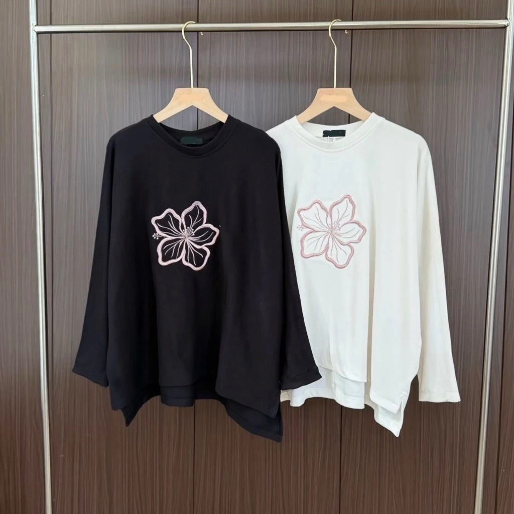 [PO] Rose Batwing Top