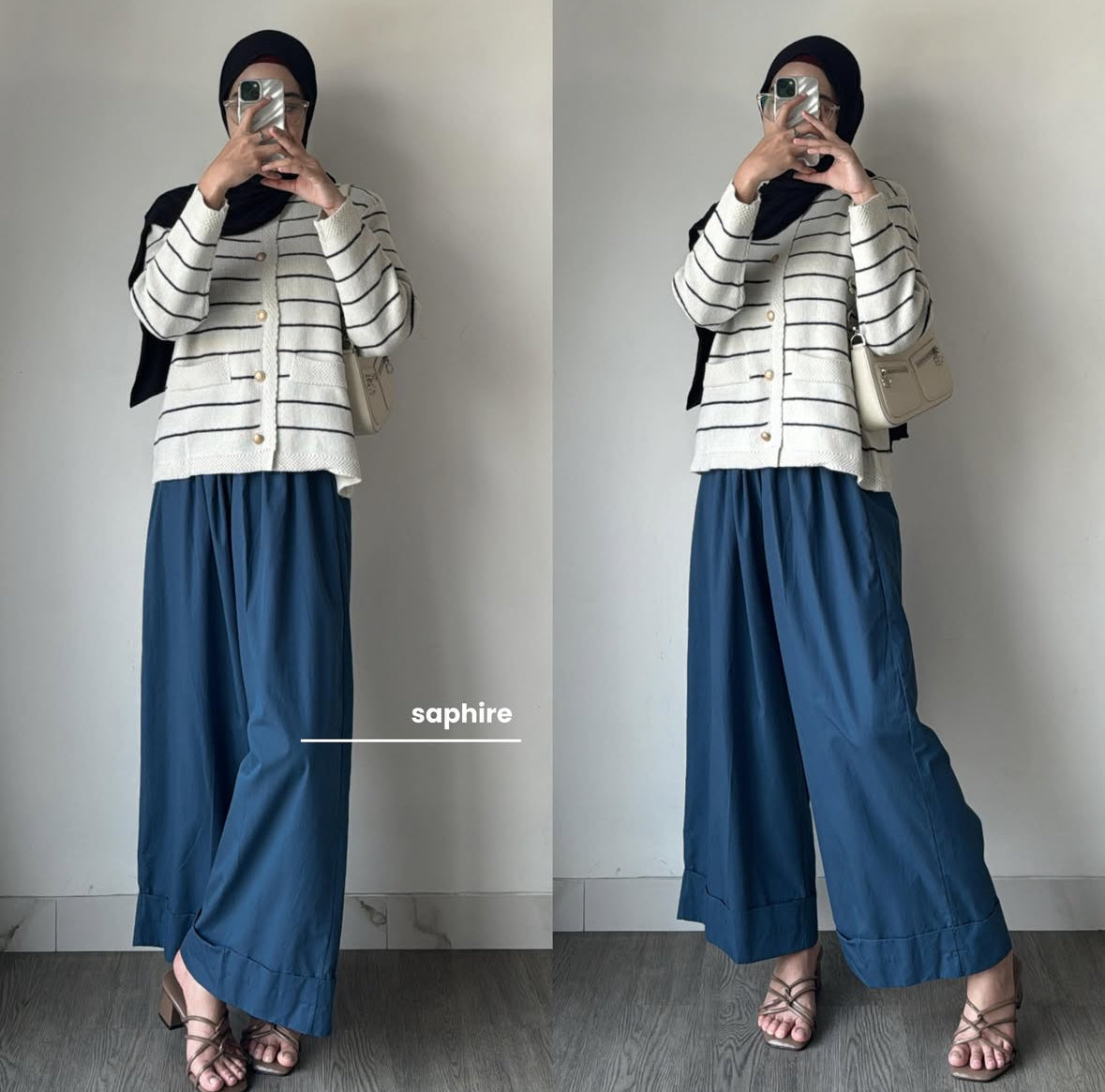 [PO] Knitted Stripes Cardigan