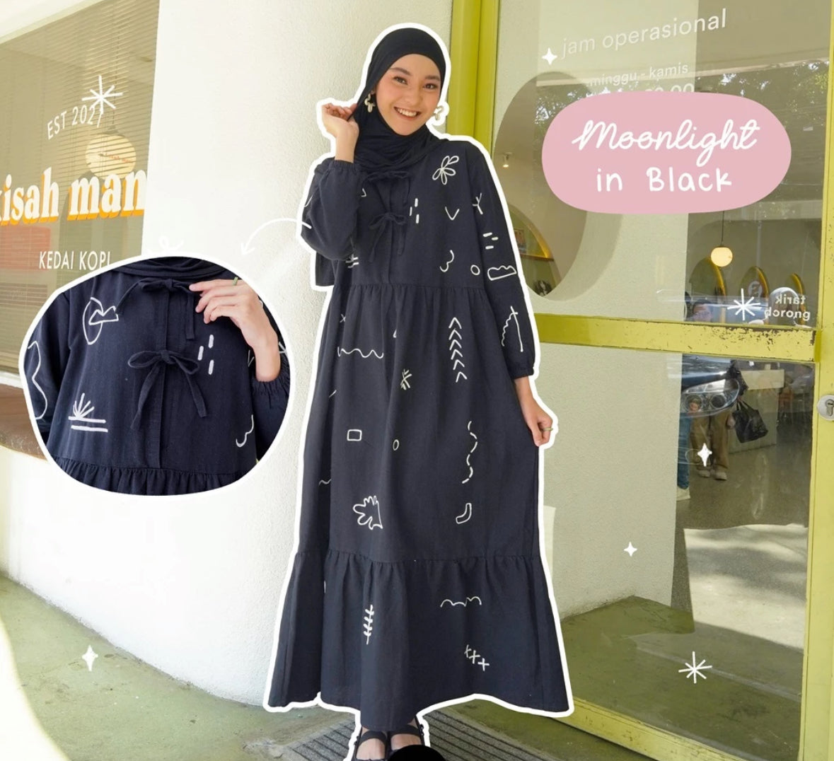 [PO] Korean Embroidered Dress