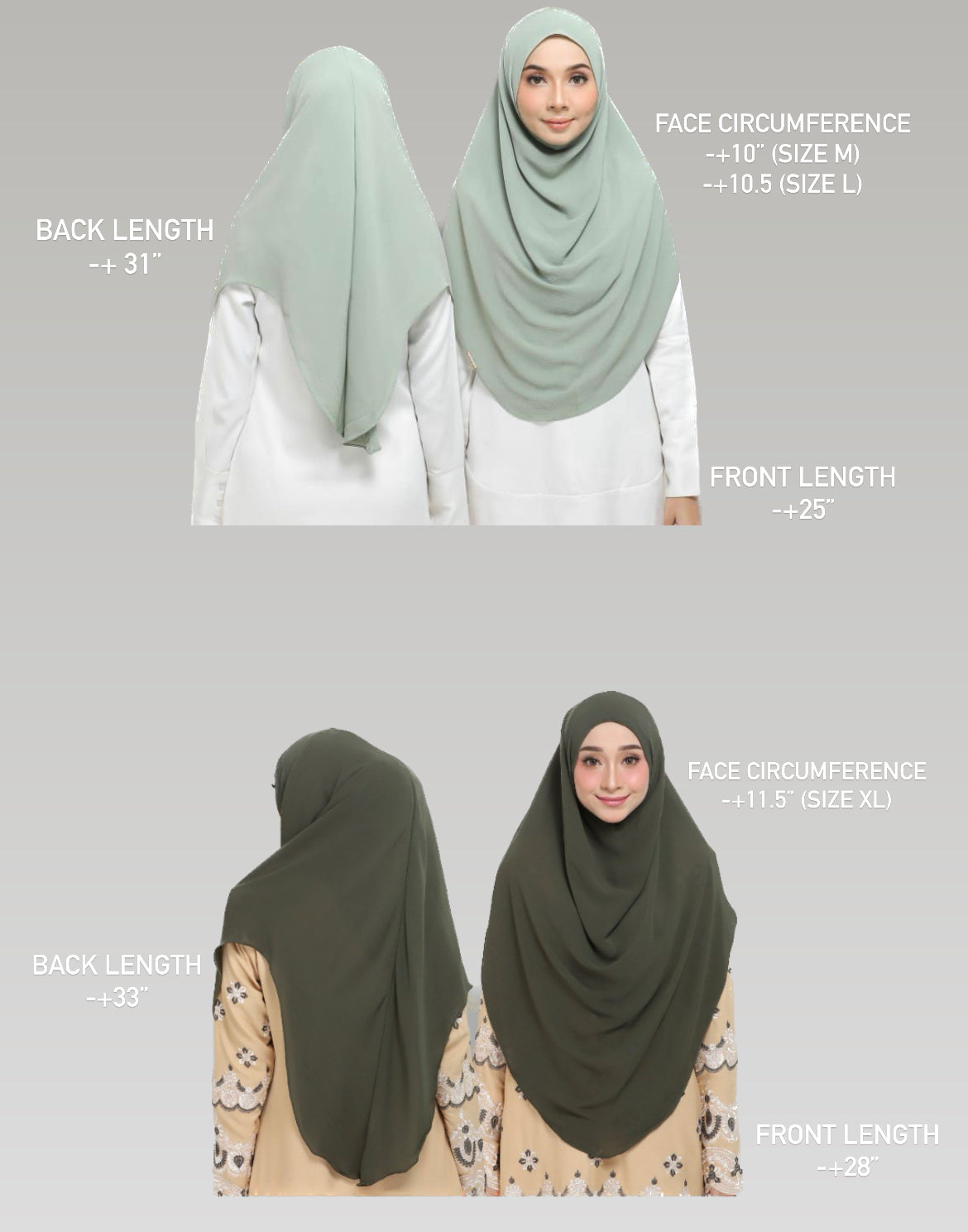 [PO] Aster Instant Hijab - 26 Colours