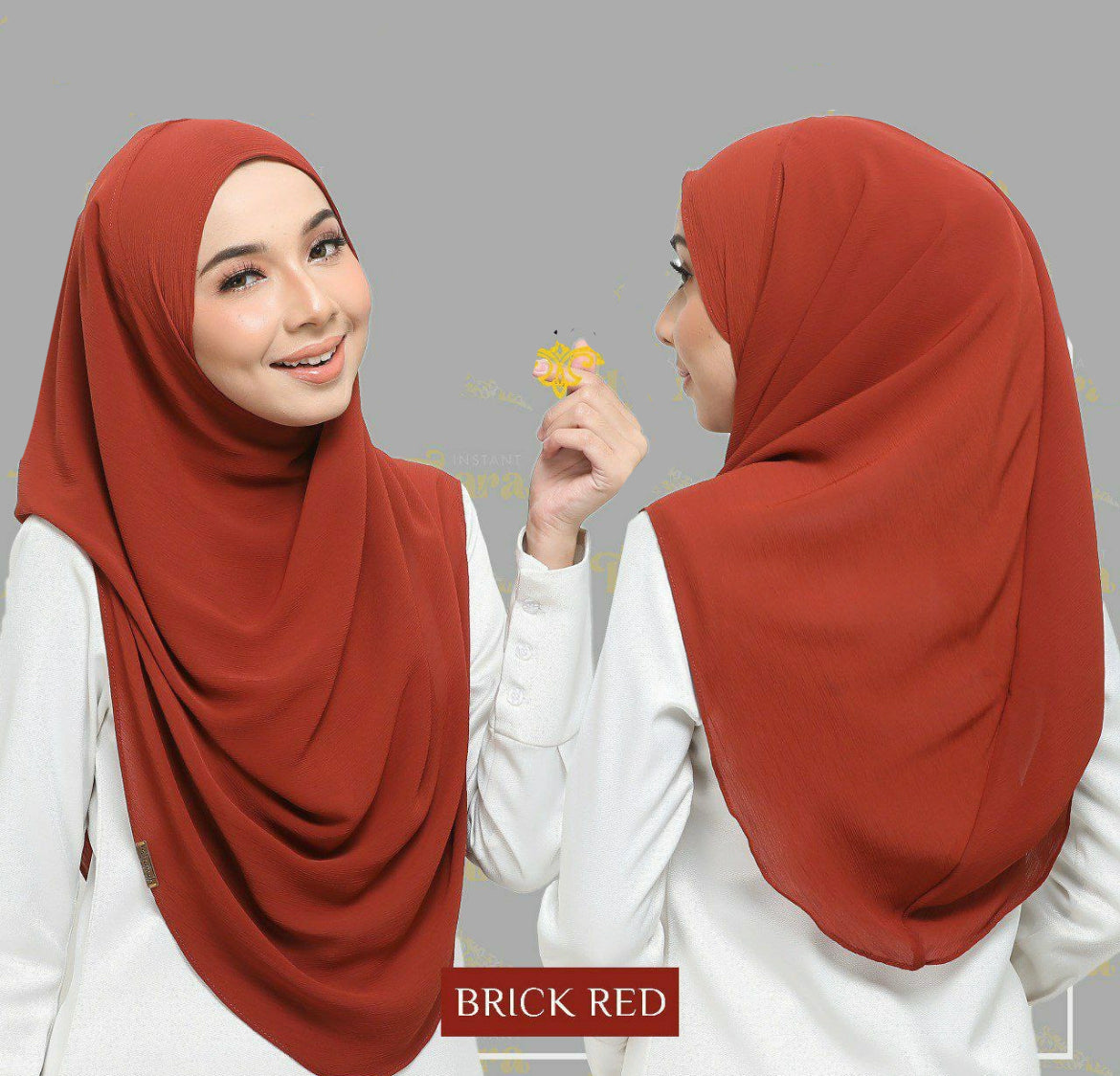 [PO] Aster Instant Hijab - 26 Colours