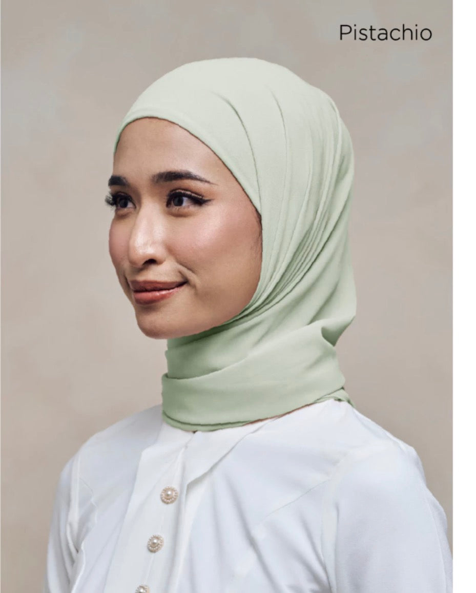 [PO] Leia Plain Hijab w/ Attached Inner