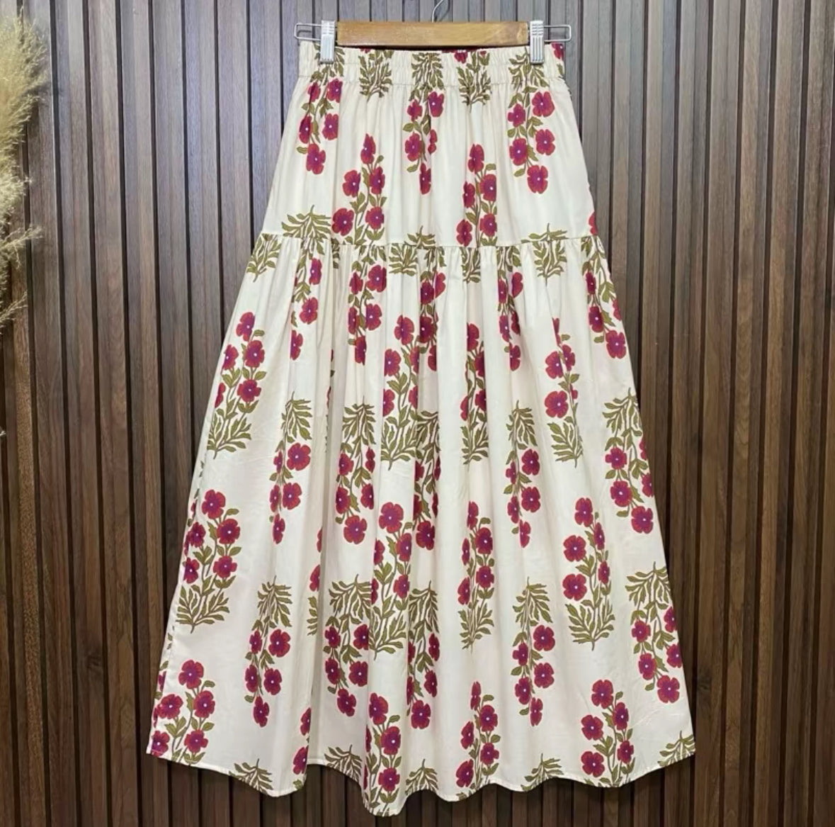 [PO] Floral Skirt