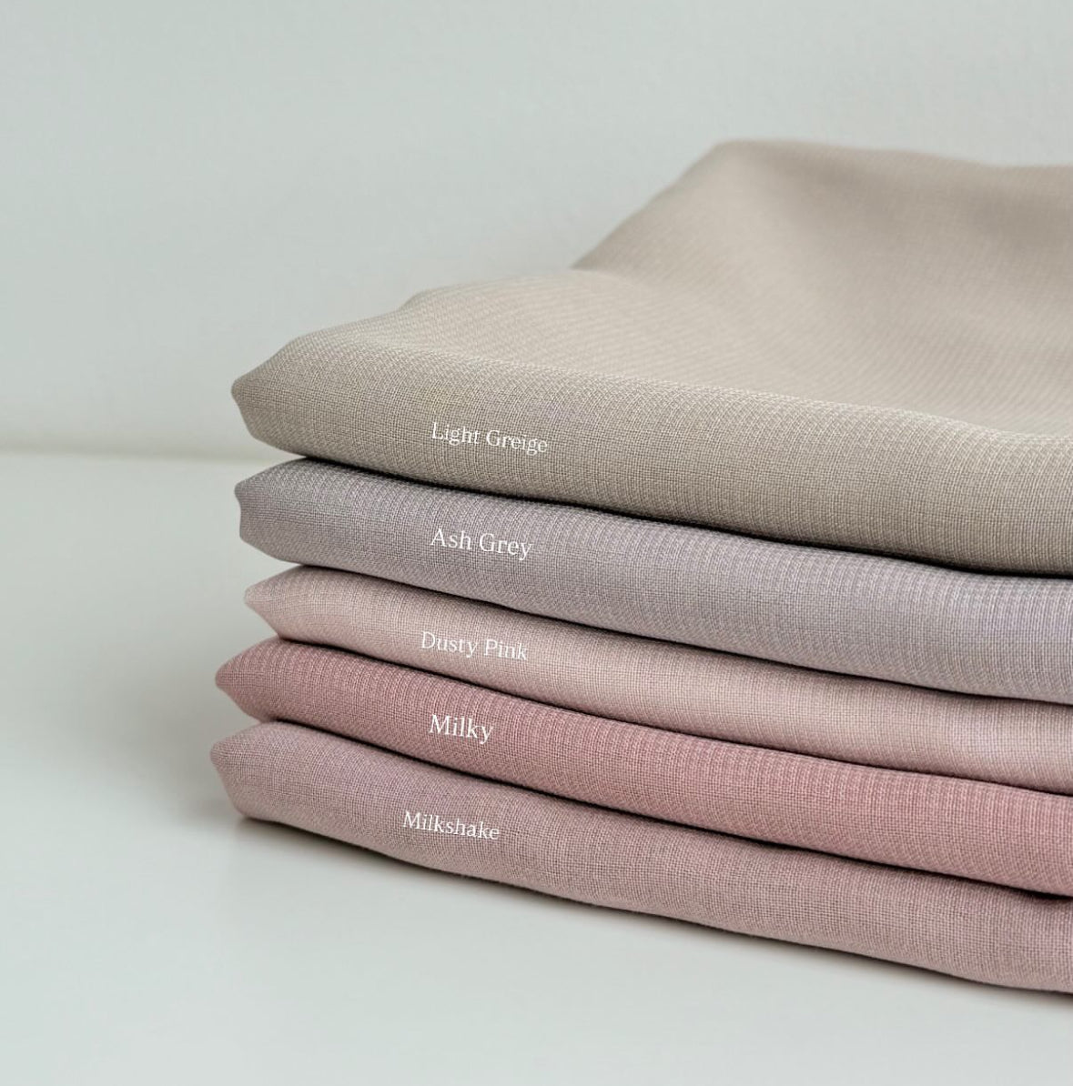 [INSTOCK] Arabic Chiffon Shawl - 17 Colours