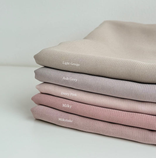 [INSTOCK] Arabic Chiffon Shawl - 17 Colours
