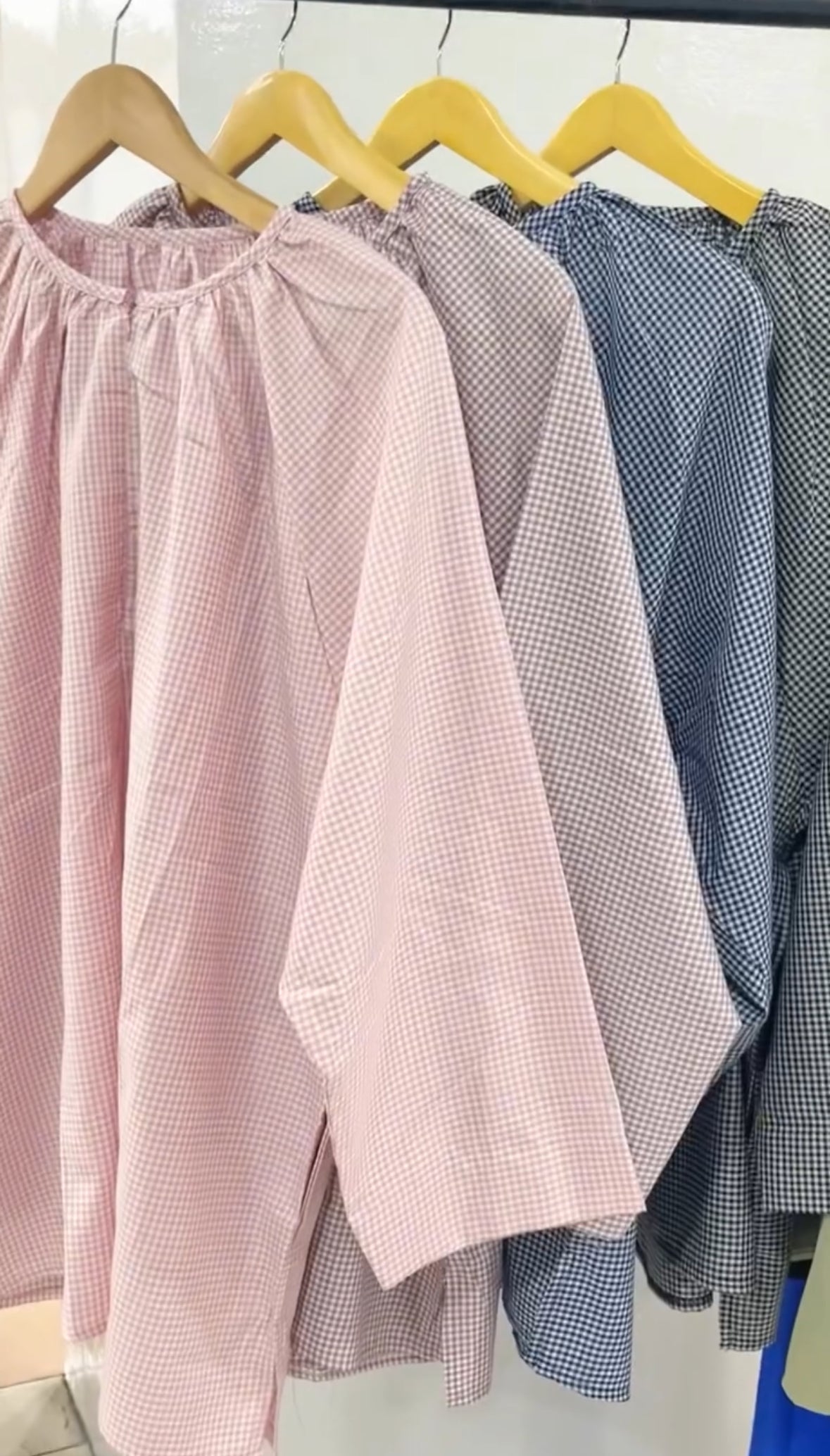 [PO] Kylie Gingham Skirt Set