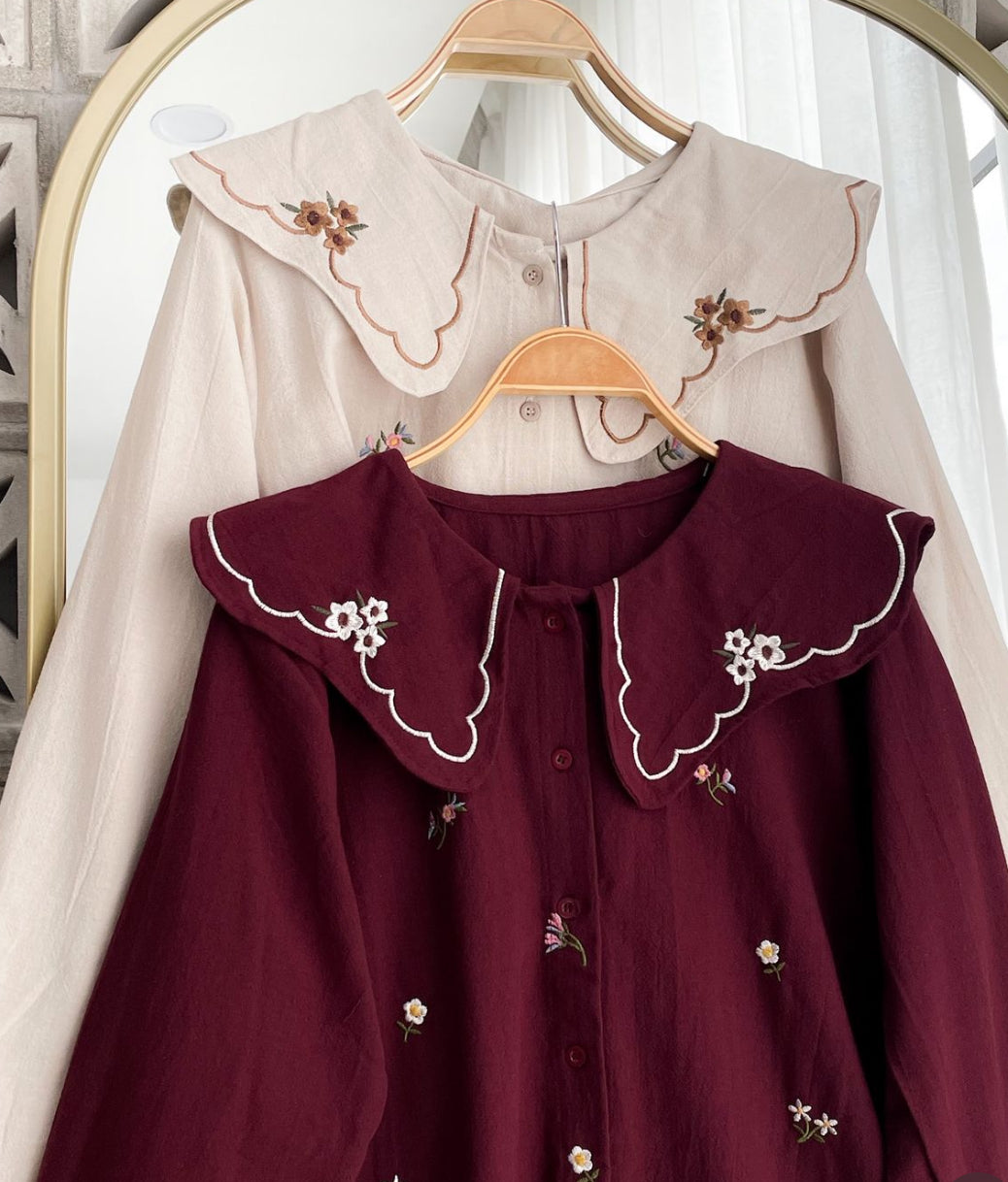 [PO] Victoria Blouse - 4 Colours