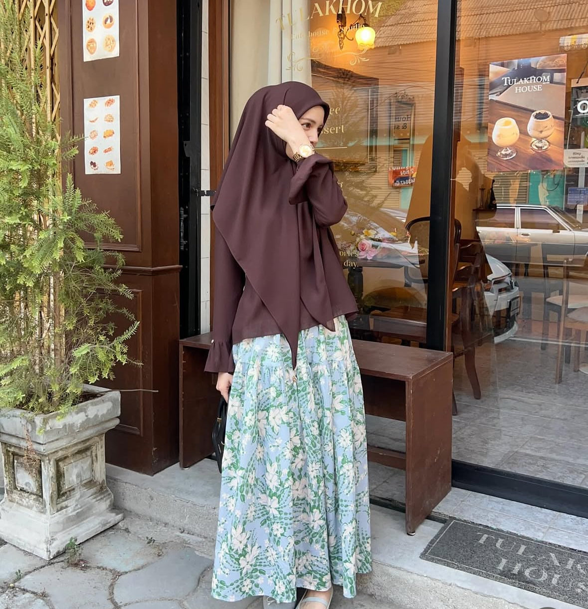 [PO] Floral Skirt