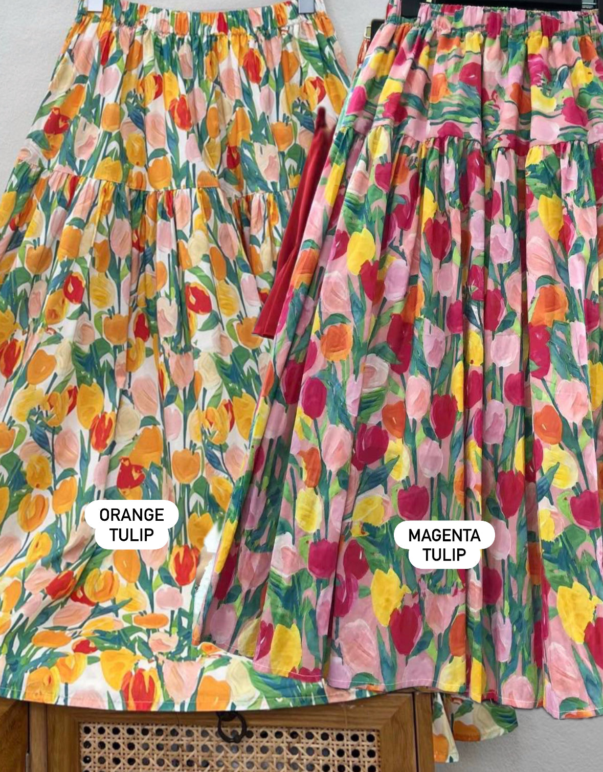 [PO] Floral Skirt