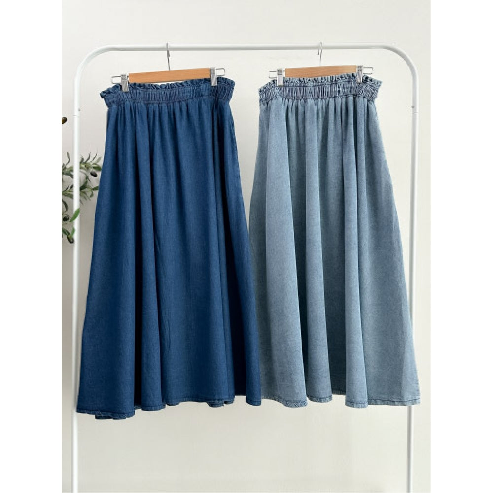 [PO] Hattie Denim Skirt