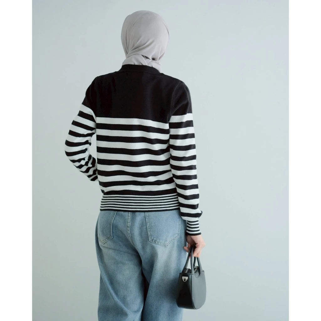 [PO] Qiana Stripe Cardi