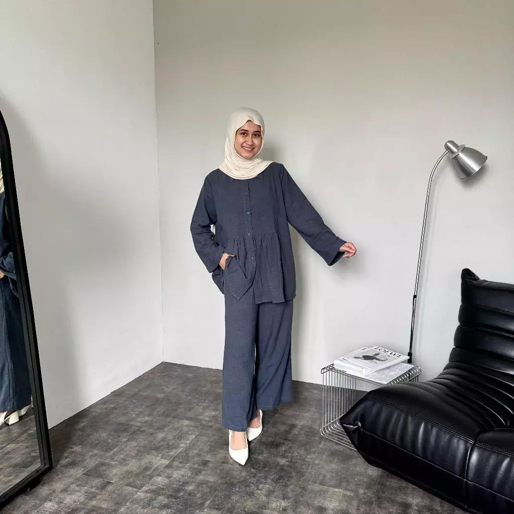 [PO] Zayna Linen Set