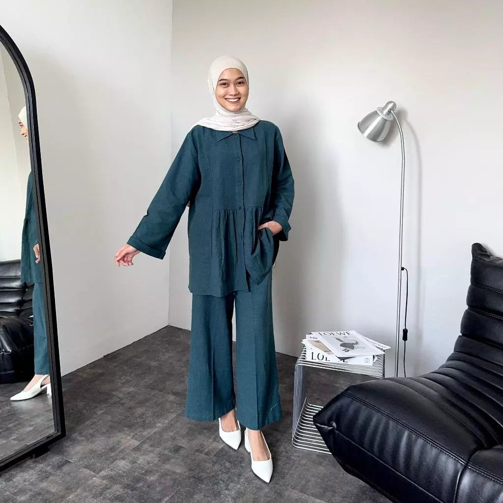[PO] Zayna Linen Set