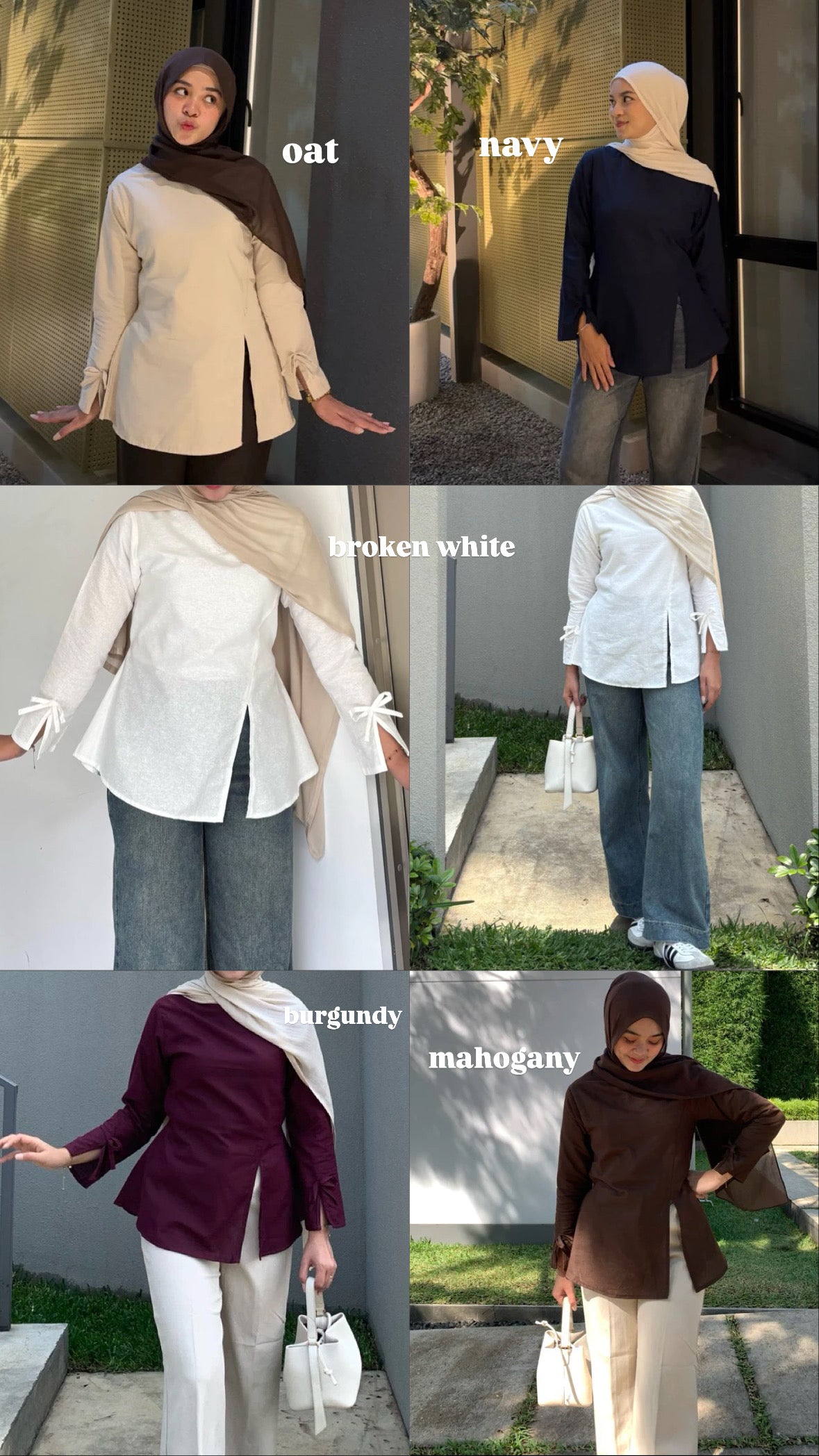 [PO] Azeera Top - 5 Colours