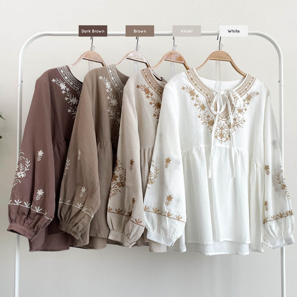 [PO] Inya Boho Blouse - 4 Colours