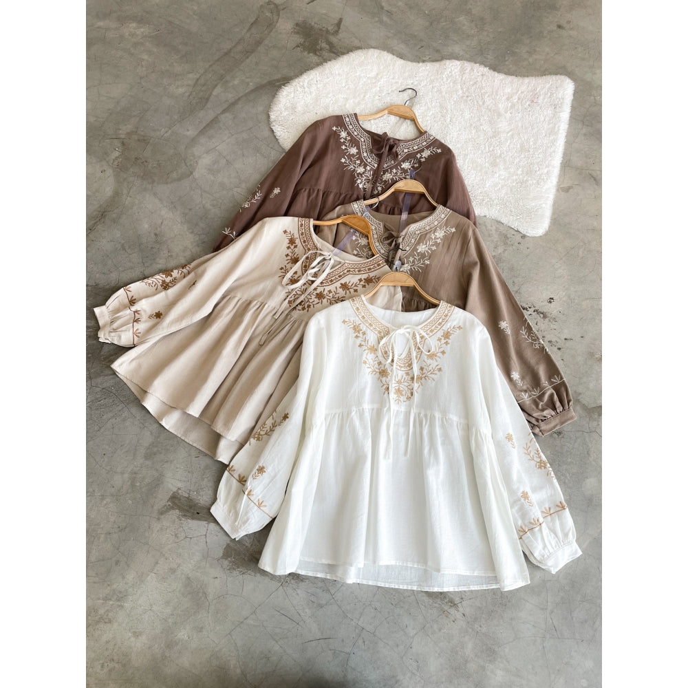 [PO] Inya Boho Blouse - 4 Colours