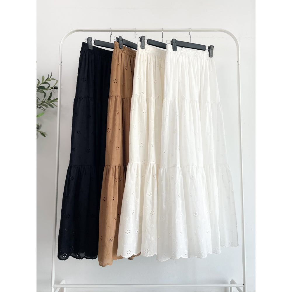 [PO] Namira Eyelet Skirt