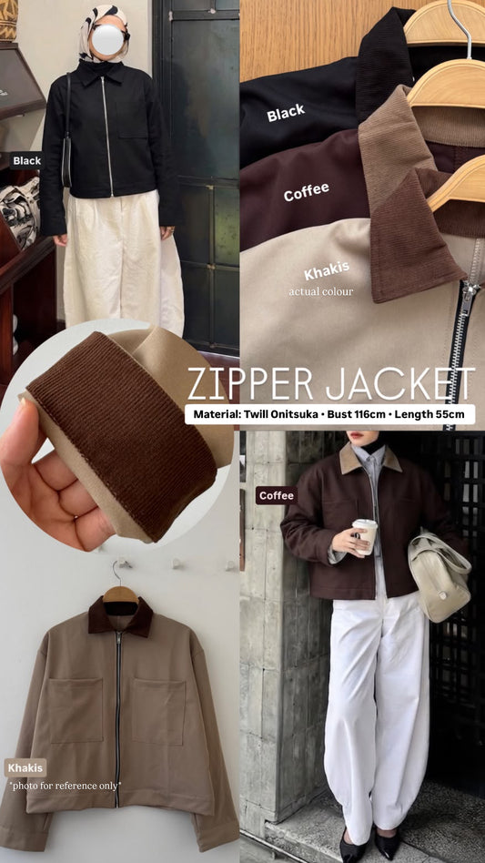 [INSTOCK] Zipper Jacket