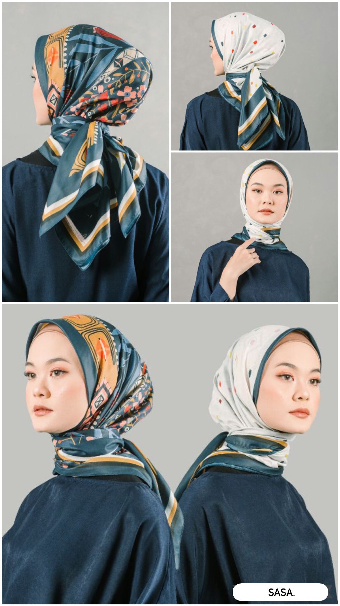 [INSTOCK] SV 2-Sided Triscarf Scarfs