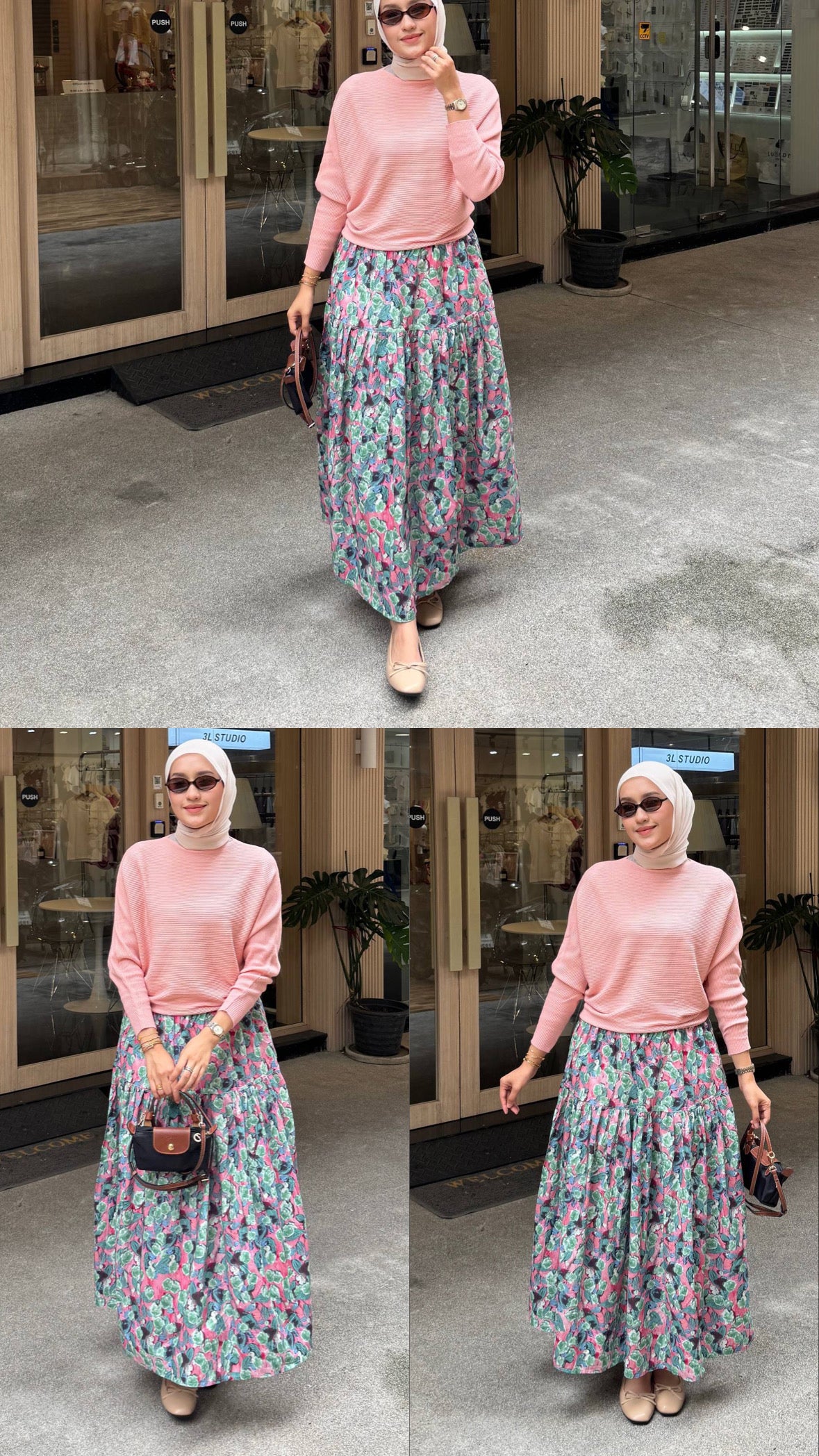 [PO] Floral Skirt
