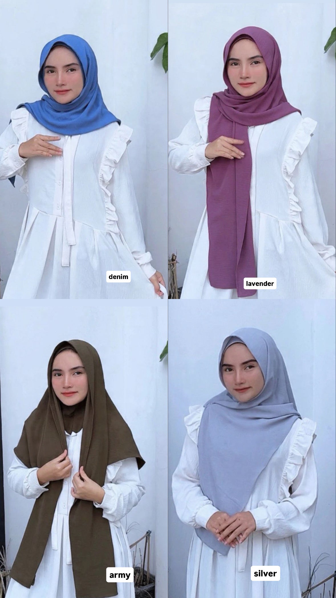 [PO] Safa Instant Shawl Inner Neck