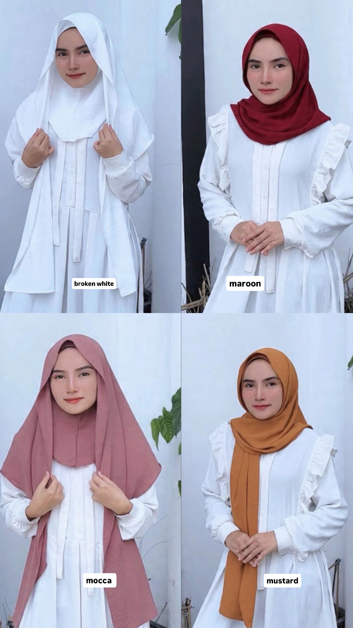 [PO] Safa Instant Shawl Inner Neck