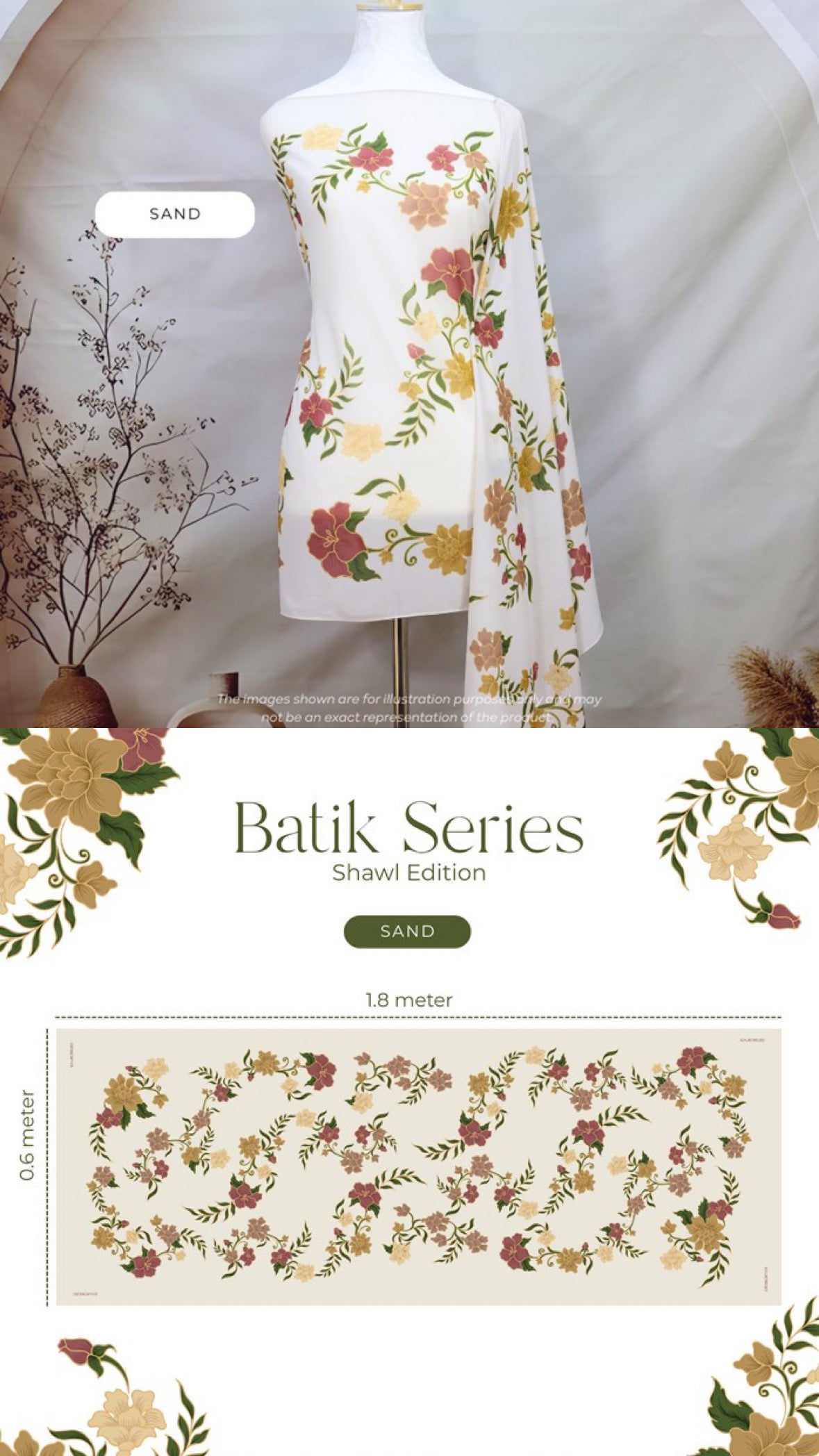 [PO] Leanne Batik Shawl