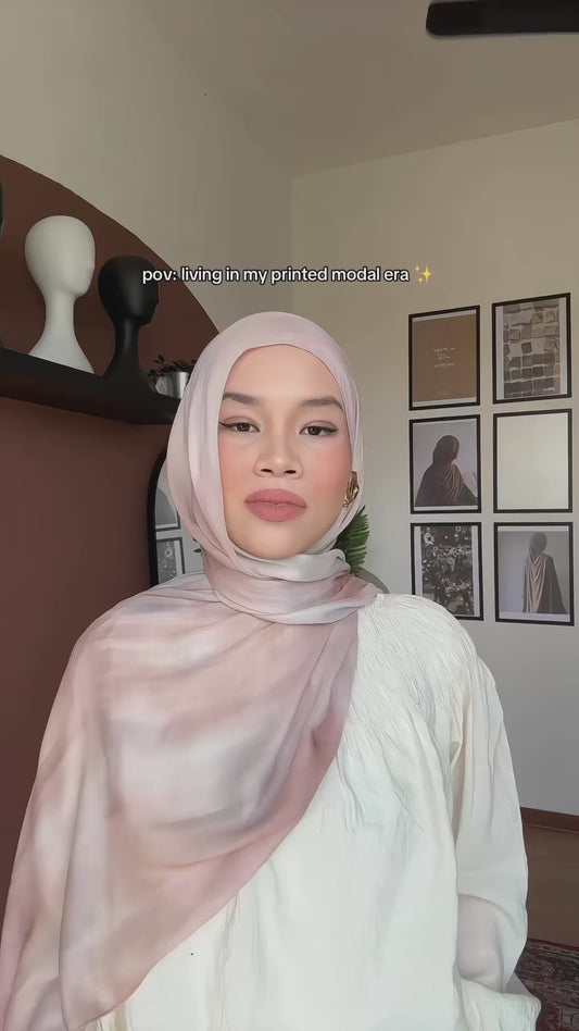 [PO] Pastel Modal Shawl