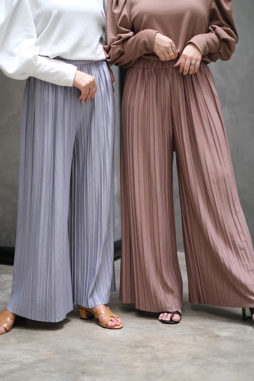 [PO] Aluna Pleated Pants - 9 Colours