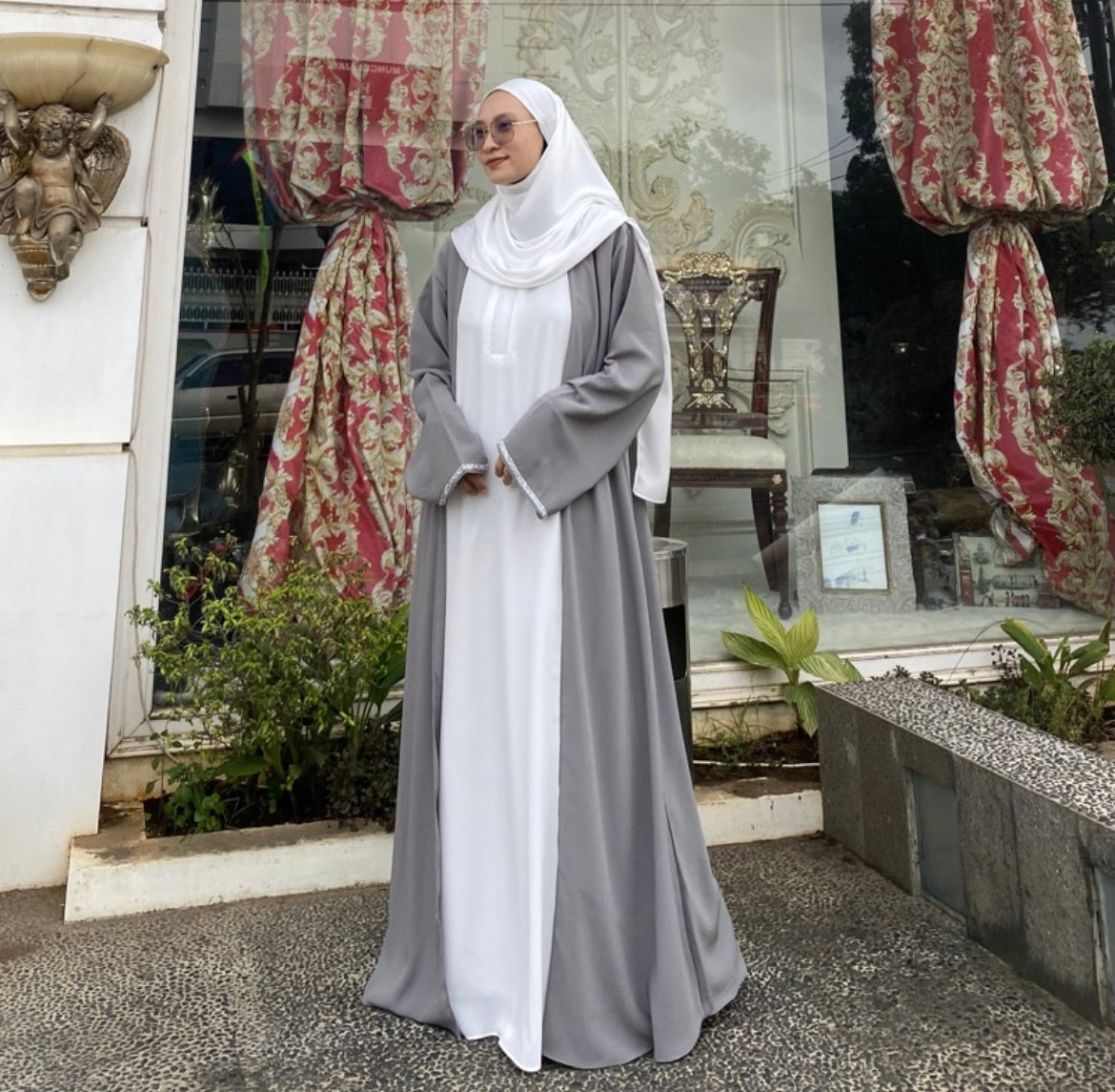 [PO] Salma Abaya - 4 Colours