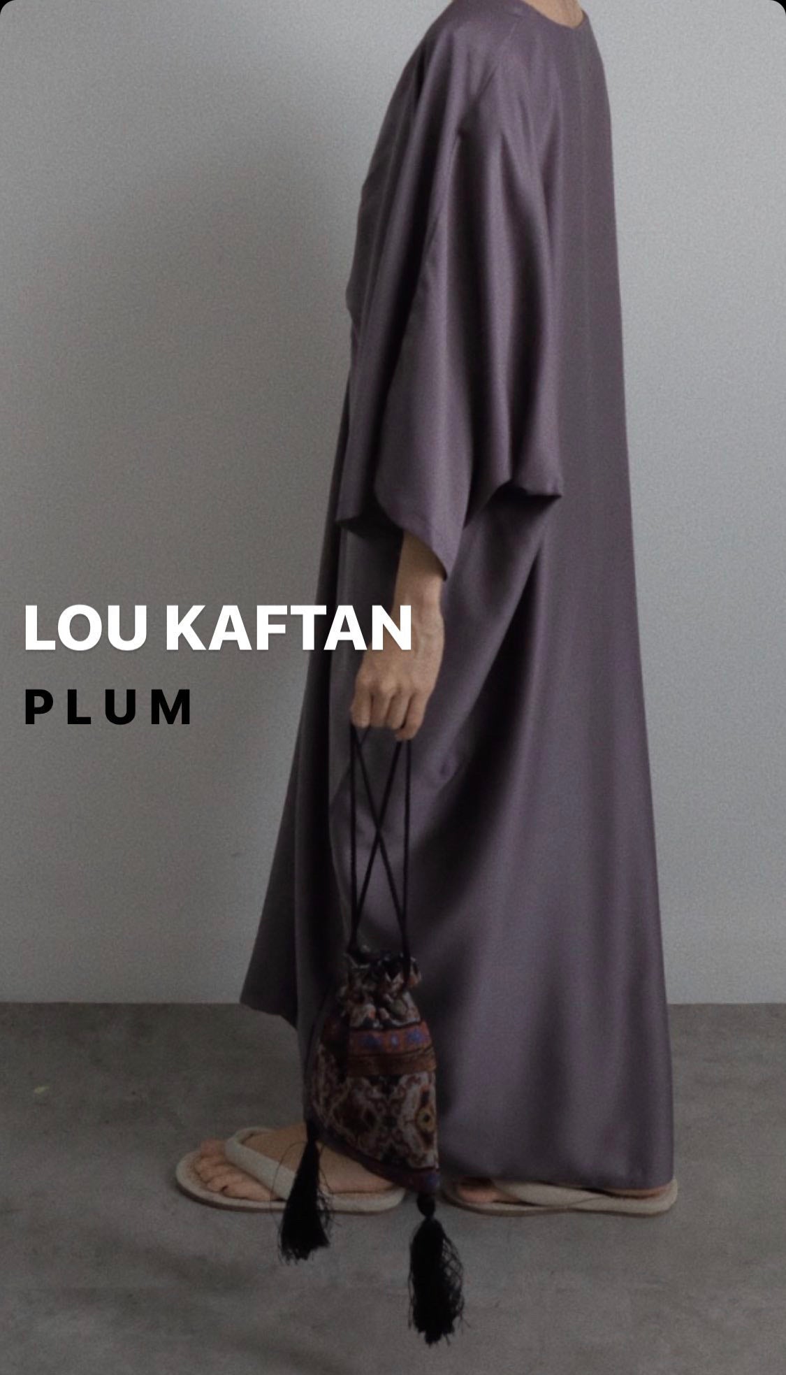 [PO] Lou Kaftan Satin - 4 Colours