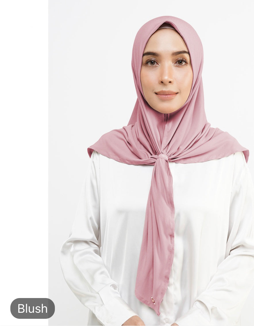 [PO] Hawa Instant Bawal Hijab - 5 Colours