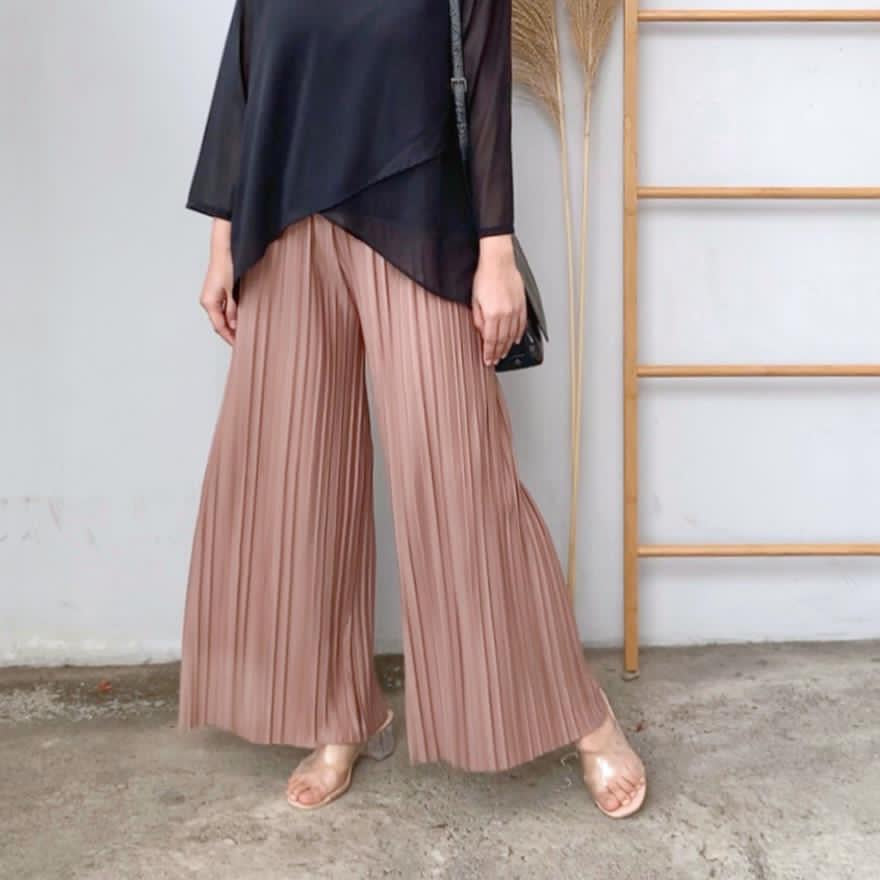 [PO] Aluna Pleated Pants - 9 Colours