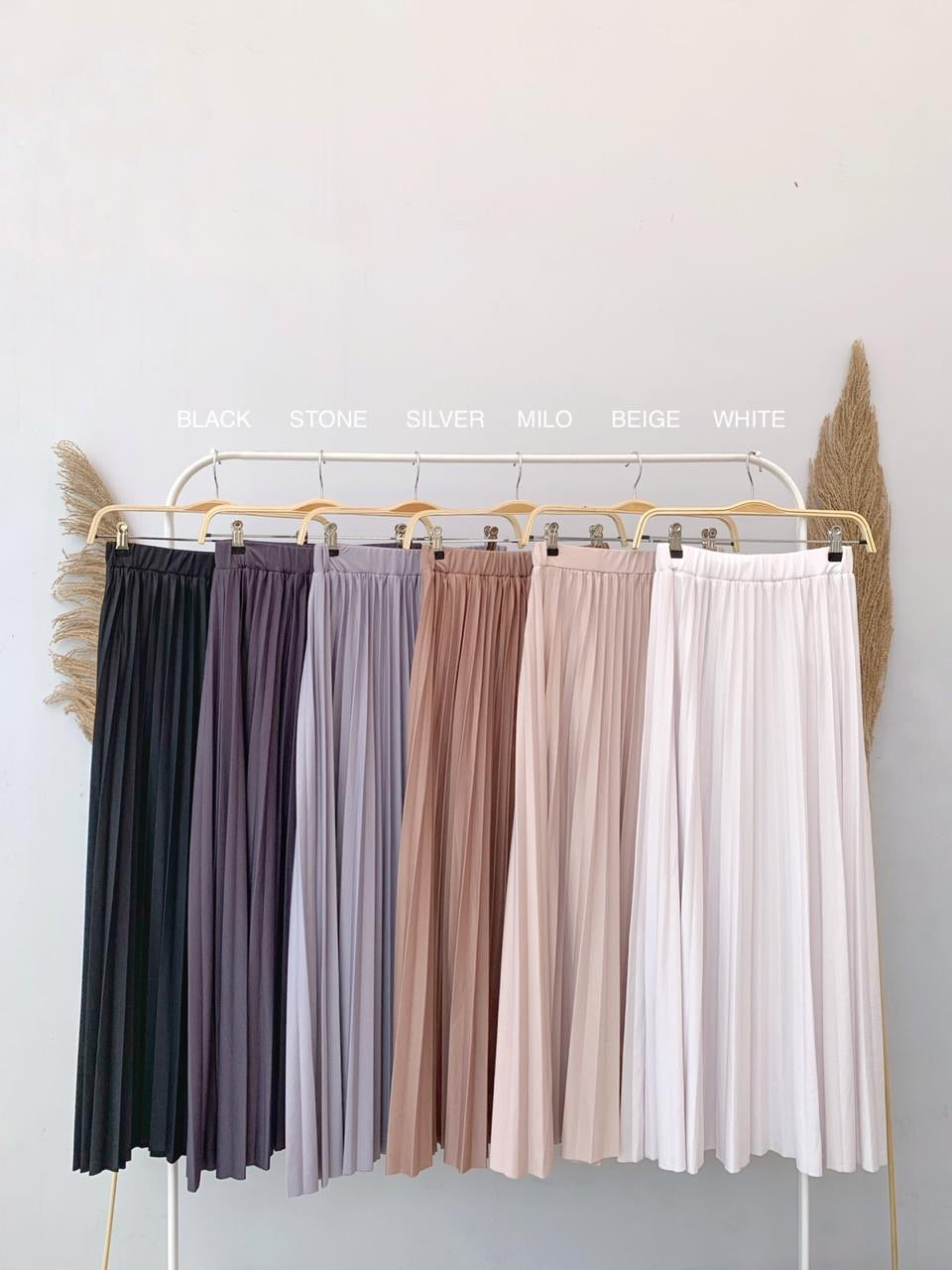 [PO] Aluna Pleated Pants - 9 Colours