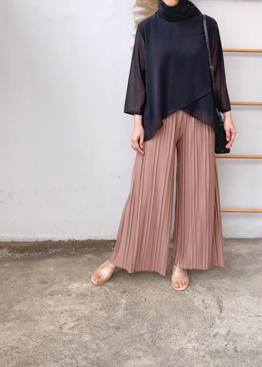 [PO] Aluna Pleated Pants - 9 Colours