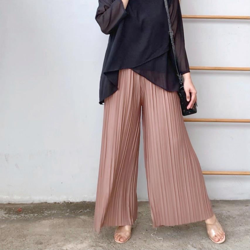 [PO] Aluna Pleated Pants - 9 Colours